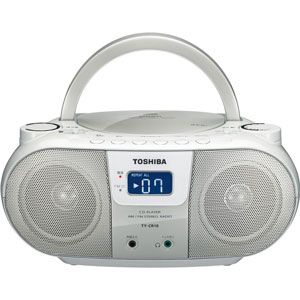 TY-CR10-S【税込】 東芝 CDラジオ　シルバー TOSHIBA　CUTEBEAT [TYCR10S]【返品種別A】【送料無料】