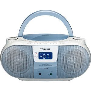 TY-CR10-L【税込】 東芝 CDラジオ　ブルー TOSHIBA　CUTEBEAT [TYCR10L]【返品種別A】【送料無料】