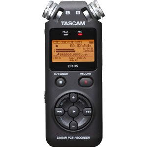 DR-05【税込】 タスカム リニアPCMレコーダー TASCAM [DR05]【返品種別A】【送料無料】【Joshin webはネット通販1位(アフターサービスランキング)/日経ビジネス誌2012】