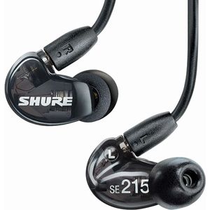 SE215-K-J【税込】 シュアー ダイナミック密閉型カナルイヤホン (トランスルーセントブラック) SHURE [SE215KJ]【返品種別A】【送料無料】