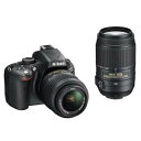 D5100-WZ ニコン デジタル一眼レフカメラ「D5100　ダブルズームキット」 ニコン　D5100 [D5100WZ]