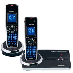 DECT30802-B【税込】 ユニデン デジタルコードレス電話機（親機コードレス＋子機1台）ブラック Uniden 可憐 DECT3080-2 [DECT30802B]【返品種別A】【送料無料】【8/16am9:59迄プラチナ3倍ゴールド2倍】【Joshin webはネット通販1位(アフターサービスランキング)/日経ビジネス誌2012】