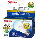 LDA6N-E17/D(TO)【税込】 東芝 LED電球 ミニクリプトン電球形 5.7W（全光束：460 lm/昼白色相当）【調光器対応】 E-CORE（イー・コア） [LDA6NE17DTO]【返品種別A】【送料無料】【RCPmara1207】