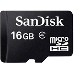 SDSDQ-016G-J35A【税込】 サンディスク microSDHCメモリーカード 16GB　CLASS 4 [SDSDQ016GJ35A]【返品種別A】【Joshin webはネット通販1位(アフターサービスランキング)/日経ビジネス誌2012】