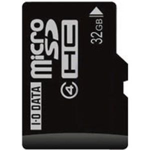 SDMCH-W32G/A【税込】 I/Oデータ microSDHCカード 32GB Class 4 [SDMCHW32GA]【返品種別A】【送料無料】【Joshin webはネット通販1位(アフターサービスランキング)/日経ビジネス誌2012】