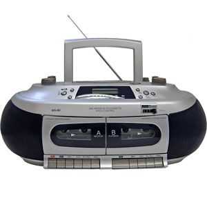 WS-80【税込】 創和 CDラジオカセットコーダー [WS80]【返品種別A】【送料無料】