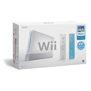 Wii本体（シロ）　Wii Sports Resort（Wiiスポーツリゾート）同梱 【税込】 任天堂 [RVL-S-WABGWiiリゾートツキ]【返品種別B】【送料無料】【smtb-k】【w2】