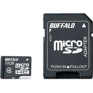 RMSD-BS32GSA【税込】 バッファロー microSDHCカード 32GB Class4 [RMSDBS32GSA]【返品種別A】【送料無料】