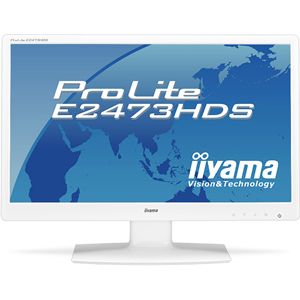 PLE2473HDS-W1【税込】 iiyama 23.6型液晶ディスプレイ [PLE2473HDSW1]【返品種別A】【送料無料】