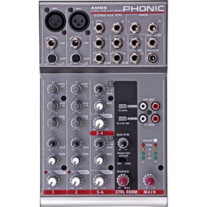 AM85(PHONIC)【税込】 フォニック コンパクトミキサー PHONIC 2-Mic/Line 2-Stereo Compact Mixer　AM85 [AM85PHONIC]【返品種別B】【送料無料】