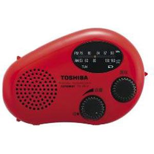 TY-JR11-R【税込】 東芝 防水形充電ラジオ　レッド TOSHIBA CUTEBEAT [TYJR11R]【返品種別A】【送料無料】