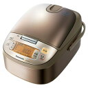 SR-HC101-T【税込】 パナソニック IHジャー炊飯器（5.5合炊き）　ノーブルブラウン Panasonic [SRHC101T]【返品種別A】【送料無料】