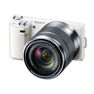 NEX-5NK-W【税込】 ソニー デジタル一眼カメラ「NEX-5N」ズームレンズキット（ホワイト） SONY NEX-5N [NEX5NKW]【返品種別A】【送料無料】