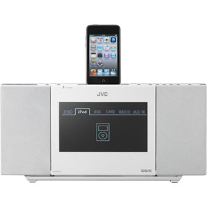 NX-PB15V-W【税込】 JVC iPod対応DVDポータブルシステム　ホワイト JVC [NXPB15VW]【返品種別A】【送料無料】