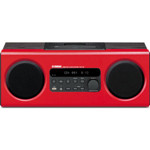 iPhone/iPod対応デスクトップオーディオシステム（レッド）[TSX-112R] - YAMAHA