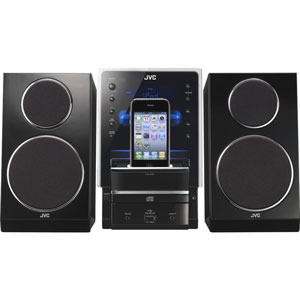 UX-LP55-B【税込】 ビクター iPod/iPhone対応ポータブルシステム (ブラック) JVC [UXLP55B]【返品種別A】【送料無料】