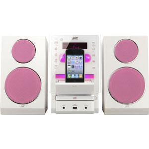 UX-LP55-P【税込】 ビクター iPod/iPhone対応ポータブルシステム (ピンク) JVC [UXLP55P]【返品種別A】【送料無料】