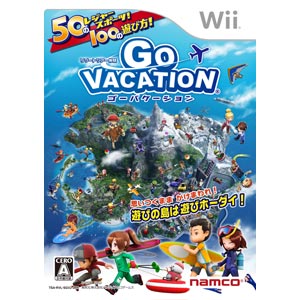 【Wii】GO VACATION（ゴーバケーション） 【税込】 バンダイナムコゲームス [RVL-P-SGVJゴ-バケ-シヨン]【返品種別B】【送料無料】【8/16am9:59迄プラチナ3倍ゴールド2倍】【Joshin webはネット通販1位(アフターサービスランキング)/日経ビジネス誌2012】