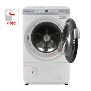 NA-VX5100R-W【税込】 パナソニック 9.0kg ドラム式洗濯乾燥機【右開き】（クリスタルホワイト） Panasonic エコナビ スピンDancing [NAVX5100RW]【返品種別A】【送料無料】