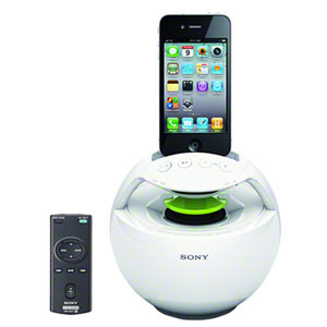 SRS-GV20IP-W【税込】 ソニー iPod/iPhone ドックスピーカー (ホワイト) SONY [SRSGV20IPW]【返品種別A】【送料無料】【Joshin webはネット通販1位(アフターサービスランキング)/日経ビジネス誌2012】