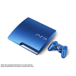 PlayStation 3 本体（スプラッシュ・ブルー）  ソニー・コンピュータエンタテインメント [CECH3000BSBPS3 320GB]／※ポイント3倍は 11/7am9:59迄