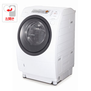 TW-Z370L-W【税込】 東芝 9.0kg ドラム式洗濯乾燥機【左開き】ホワイト TOSHIBA ZABOON [TWZ370LW]【返品種別A】【送料無料】