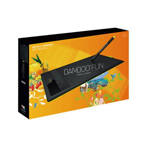 CTH-670/K1【税込】 WACOM Bamboo Fun medium（ブラック） [CTH670K1]【返品種別A】【送料無料】【8/16am9:59迄プラチナ3倍ゴールド2倍】【Joshin webはネット通販1位(アフターサービスランキング)/日経ビジネス誌2012】