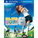 【PS Vita】みんなのGOLF 6 【税込】 ソニー・コンピュータエンタテインメント [VCJS-10001]【返品種別B】【送料無料】