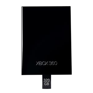 Xbox 360 S メディア ハードディスク 320GB 【税込】 マイクロソフト [6EK-00007]【返品種別B】【送料無料】