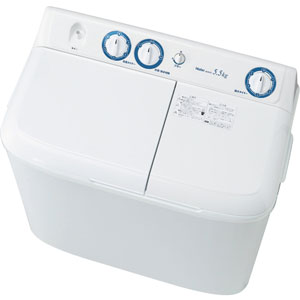 JW-W55C-W【税込】 ハイアール 5.5kg 2槽式洗濯機　ホワイト Haier [JWW55CW]【返品種別A】【送料無料】