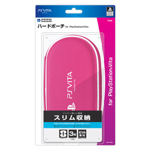 【PS Vita】ハードポーチ for PlayStation(R)Vita（ピンク） 【税込】 ホリ [PSV-025ハードポーチピンク]【返品種別B】【RCPmara1207】