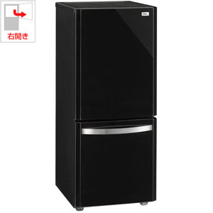 JR-NF140E-K【税込】 ハイアール 138L 2ドア冷蔵庫　ファン式　ブラック Haier [JRNF140EK]【返品種別A】【送料無料】【Joshinは平成20/22年度製品安全対策優良企業 連続受賞・プライバシーマーク取得企業】