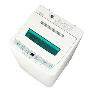 AQW-S50A-W【税込】 アクア 5.0kg 全自動洗濯機　ホワイト AQUA [AQWS50AW]【返品種別A】【送料無料】