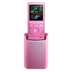 NW-E062K-P【税込】 ソニー ウォークマン Eシリーズ 2GB(ピンク)Dockスピーカー付きモデル SONY Walkman [NWE062KP]【返品種別A】【送料無料】