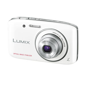 DMC-S2-W【税込】 パナソニック デジタルカメラ「DMC-S2」（ホワイト） Panasonic　LUMIX　S2 [DMCS2W]【返品種別A】【送料無料】