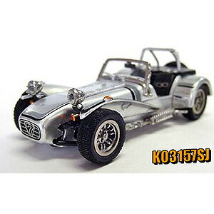 1/43 ケーターハム スーパー7 クラムシェルフェンダー Silver Jubilee：シルバー【K03157SJ】 【税込】 京商 [K03157SJ ケーターハム Silver Jubilee：シルバー]【返品種別B】【送料無料】