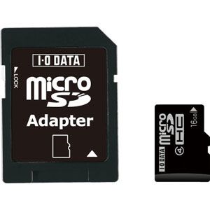 BMS-16G4A【税込】 I/Oデータ microSDHCカード 16GB Class 4 [BMS16G4A]【返品種別A】