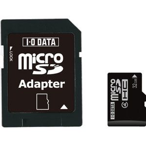 BMS-32G4A【税込】 I/Oデータ microSDHCカード 32GB Class 4 [BMS32G4A]【返品種別A】