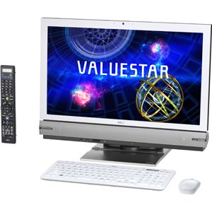 PC-VW770HS6W【税込】 NEC デスクトップパソコン VALUESTAR W VW770/HS6W（Office Home and Business 搭載） [PCVW770HS6W]【返品種別A】【送料無料】【8/16am9:59迄プラチナ3倍ゴールド2倍】【Joshin webはネット通販1位(アフターサービスランキング)/日経ビジネス誌2012】