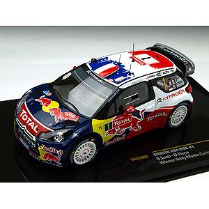1/43 シトロエン DS3 WRC 2012年 ラリーモンテカルロ 優勝 #1【RAM482】 【税込】 イクソ [RAM482 シトロエン 2012 #1]【返品種別B】【送料無料】