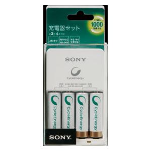 BCG34HH4K【税込】 ソニー スタンダード充電器セット(単3×4本付き) SONY …...:jism:10767117