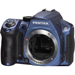 K-30-ボディ-Sブルー【税込】 ペンタックス デジタル一眼レフカメラ「PENTAX K-30」ボディ（シルキーブルー）※オーダーカラー [K30ボデSブル]【返品種別A】【送料無料】【Joshin webはネット通販1位(アフターサービスランキング)/日経ビジネス誌2012】