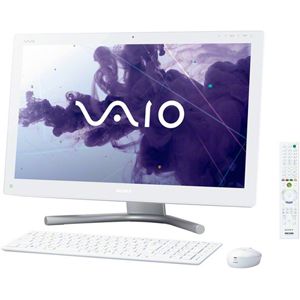 SVL24117FJWI【税込】 ソニー デスクトップパソコン VAIO Lシリーズ（Office Home and Business 搭載） [SVL24117FJWI]【返品種別A】【送料無料】【8/16am9:59迄プラチナ3倍ゴールド2倍】【Joshin webはネット通販1位(アフターサービスランキング)/日経ビジネス誌2012】