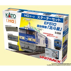[鉄道模型]カトー KATO (16番) 3-002 EF510寝台特急スターターセット 【税込】 [カトー 3-002]【返品種別B】【送料無料】