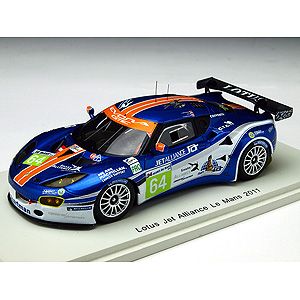 1/43 ロータス・エボーラ ロータス・ジェットアライアンス 2011年ル・マン24時間 #64【S2208】 【税込】 スパーク [S2208 ロータス ジェットアライアンス #64]【返品種別B】【送料無料】【RCPmara1207】