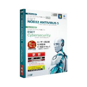 ESET NOD32アンチウイルス V5.2 Windows/Mac対応 更新【税込】 パソコンソフト キヤノンITソリューションズ 【返品種別A】