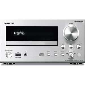 CR-N755-S【税込】 オンキヨー ネットワークCDレシーバー(シルバー) ONKYO [CRN755S]【返品種別A】【送料無料】