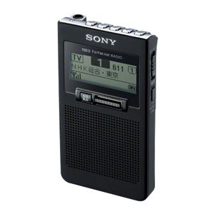 XDR-63TV-B【税込】 ソニー ワンセグTV(音声)/AM/FMラジオ（ブラック） SONY ...:jism:10929257