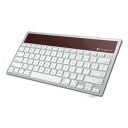 K760E【税込】 ロジクール Mac/iPad/iPhone用Bluetoothソーラーキーボード（シルバー/ホワイト） Logicool Wireless Solar Keyboard k760 [K760E]【返品種別A】【送料無料】【RCP】