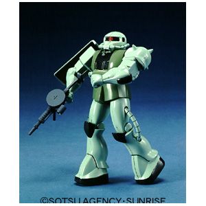 【再生産】1/144 MS-06 量産型ザク（機動戦士ガンダム） バンダイ [リヨウサンザク]【返品種別B】